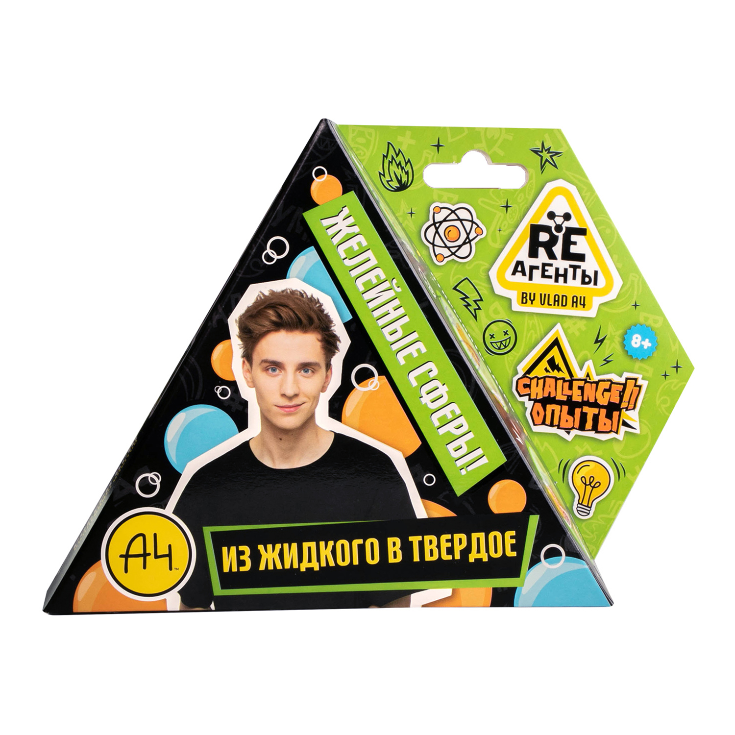 

Научно-познавательный набор Re-Агенты Влад А4 Желейные сферы модели