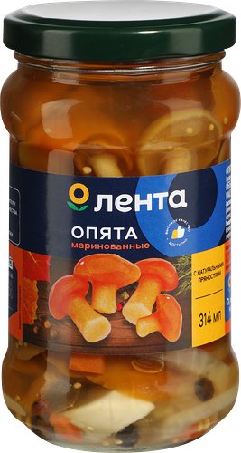 Опята Лента маринованные 280 г