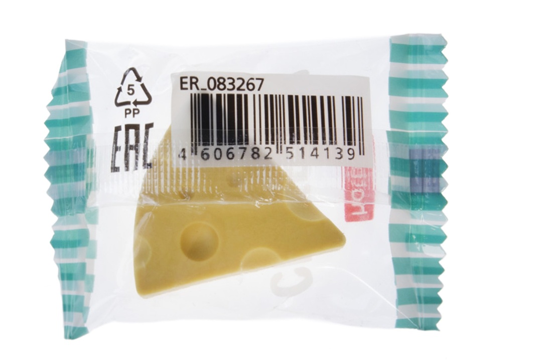 

Ластик PVC Hatber Cheeese!