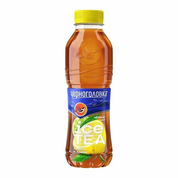 Чай черный Черноголовка Ice Tea Лимон и лайм 500 мл