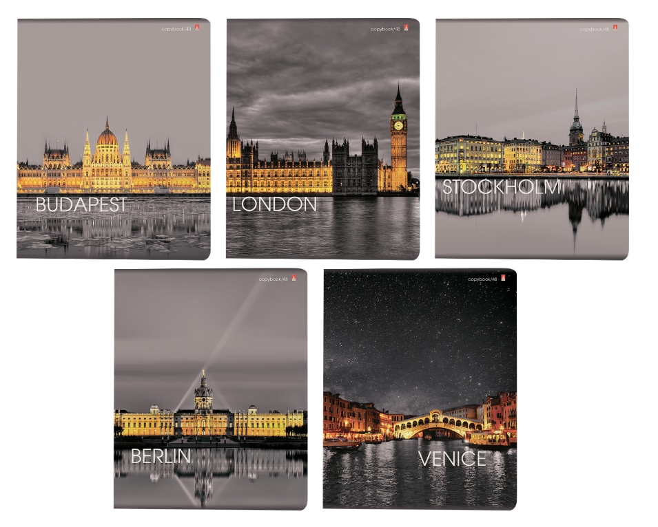 

Тетрадь Альт Город и цвет. Отражение А5 48 листов 1 шт. в ассортименте