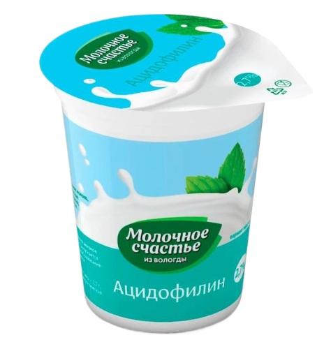 

Ацидофилин Молочное счастье 2.7% 200 г