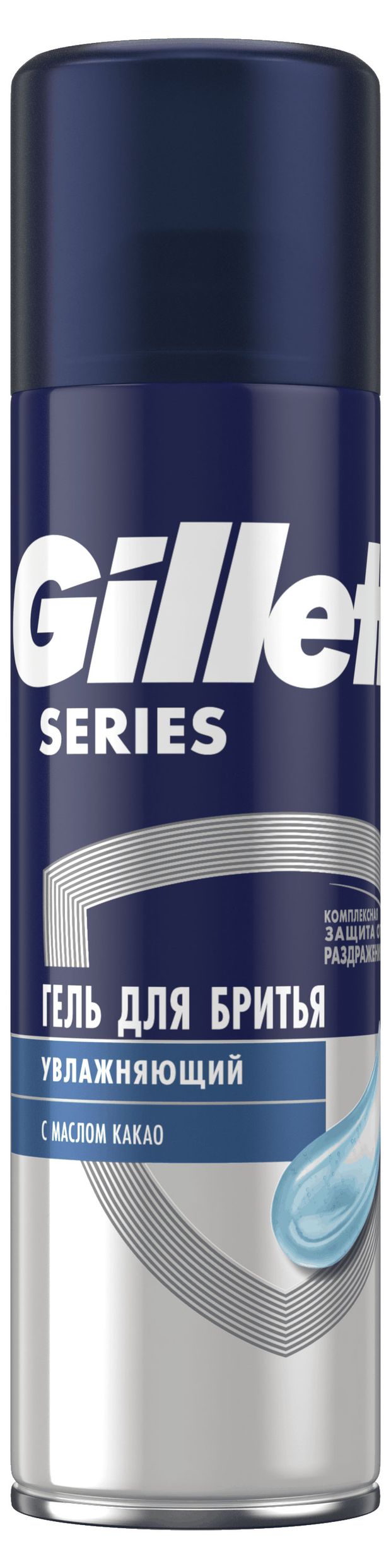 

Гель для бритья Gillette увлажняющий c маслом какао 200 мл