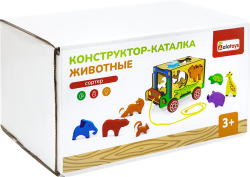 

Каталка Alatoys на веревочке