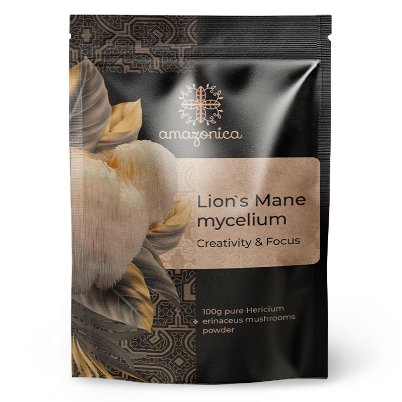 

Мицелий ежовика гребенчатого Amazonica Lion`s Mane mycelium, 100г
