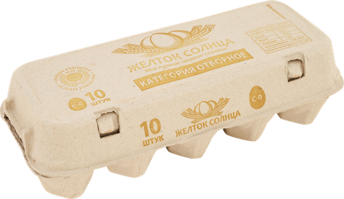 

Яйцо куриное Желток Солнца столовое СО 10 шт