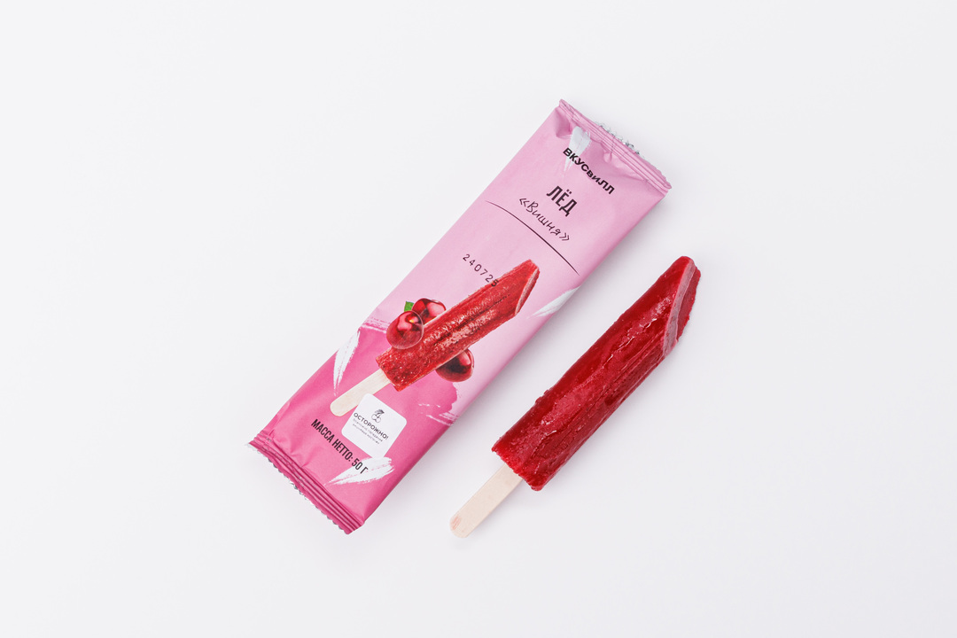 

Лед ВкусВилл фруктовый Вишня 50 г