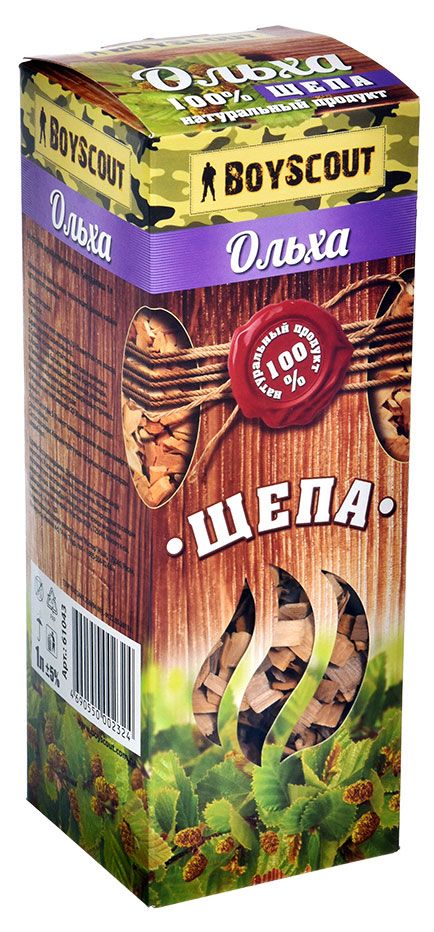 

Щепа для копчения Boyscout ольха