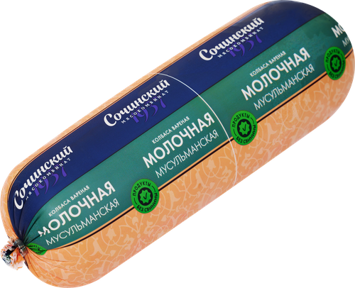 

Колбаса вареная Сочинский мясокомбинат Молочная Мусульманская вес