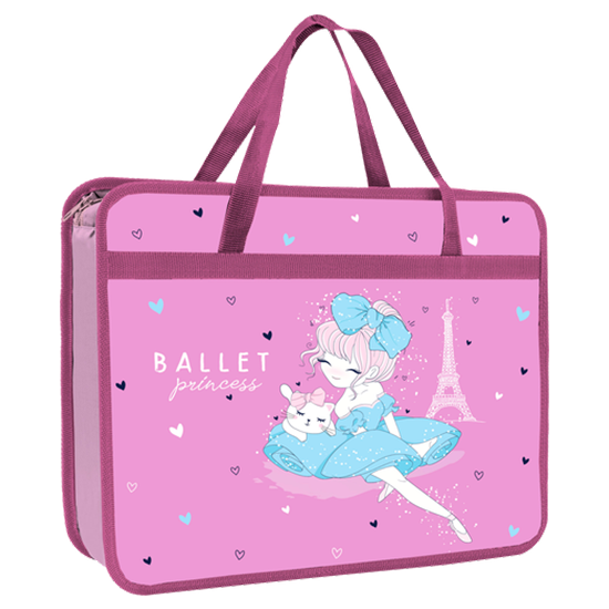 

Папка для тетрадей Colorio А4 пластиковая с ручками, микс для девочек