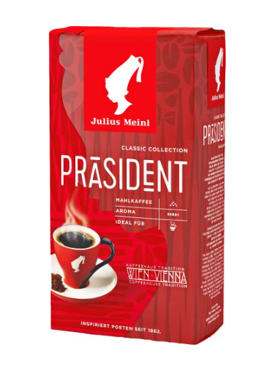 

Кофе молотый Julius Meinl President 500 г