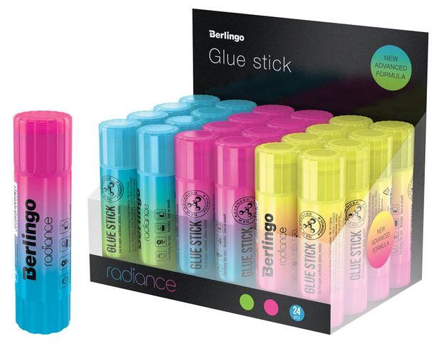 

Клей-карандаш Berlingo Radiance 1 шт. дизайн в ассортименте