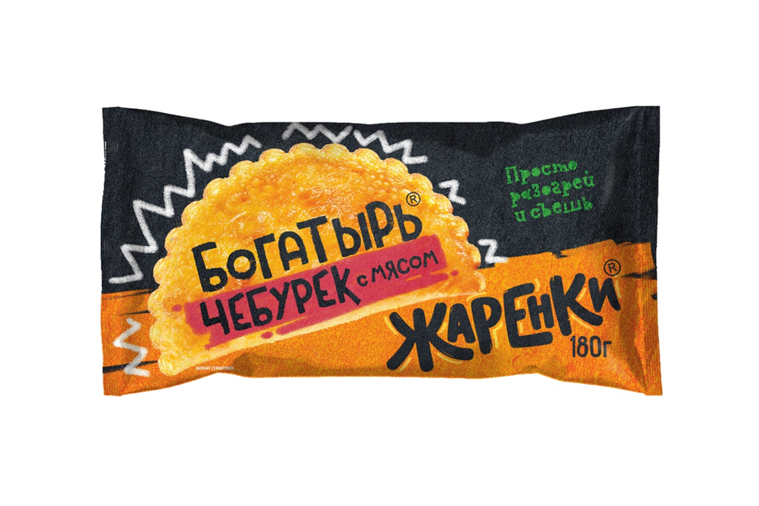 

Чебурек Жаренки Богатырь с мясом 180 г