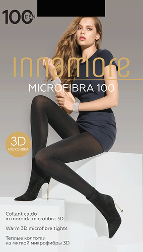 Женские колготки Innamore Microfibra 70 den Nero 5 размер