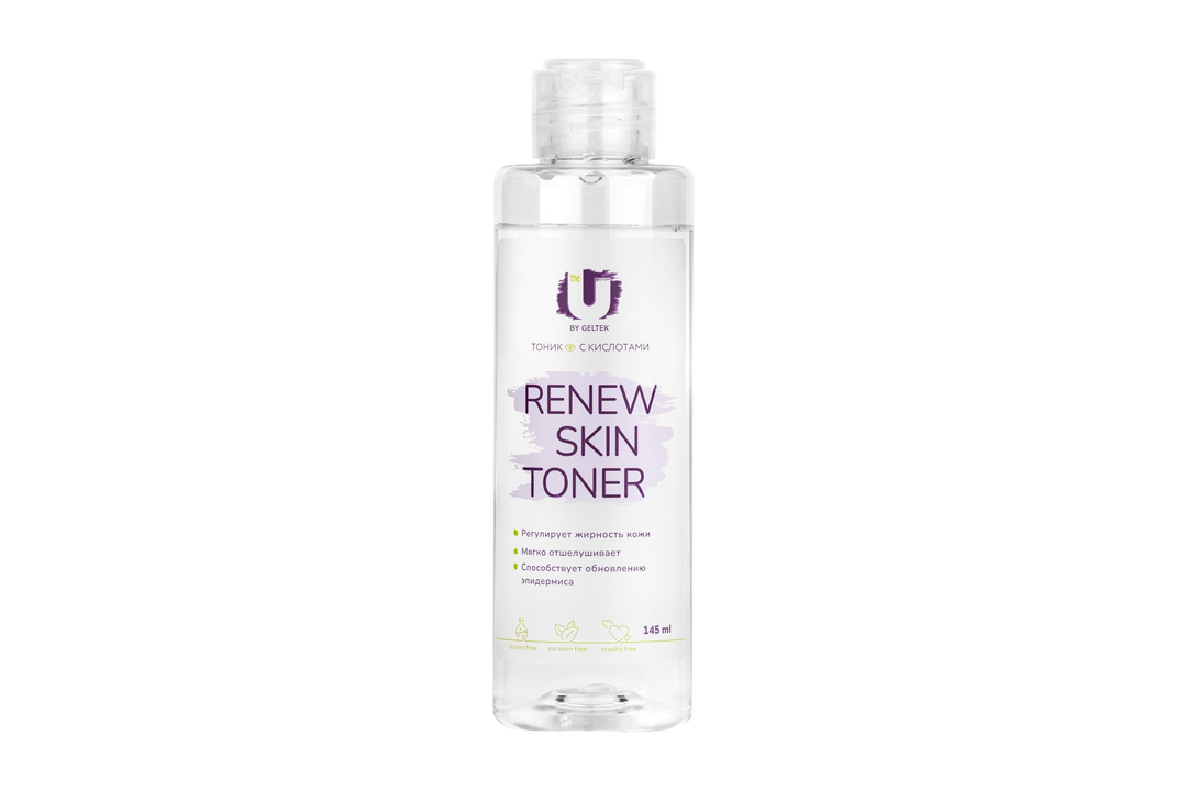 

Тоник The U Renew Skin Toner с кислотами 145 мл