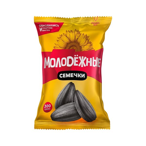 Семечки подсолнечника Молодежные жареные 300г