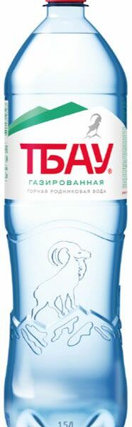 Вода минеральная Тбау газированная 1500 мл