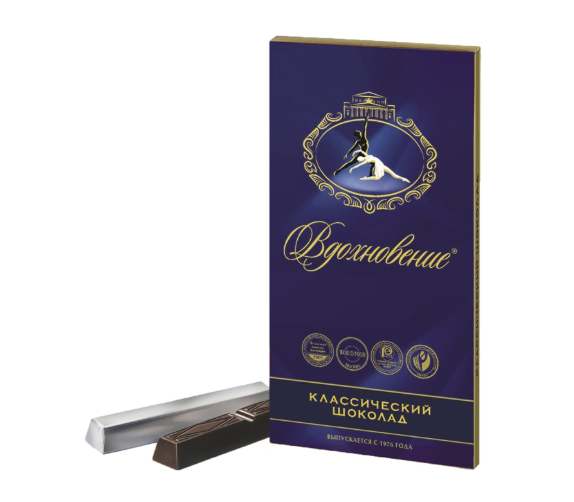 

Шоколад Вдохновение классический темный 100 г