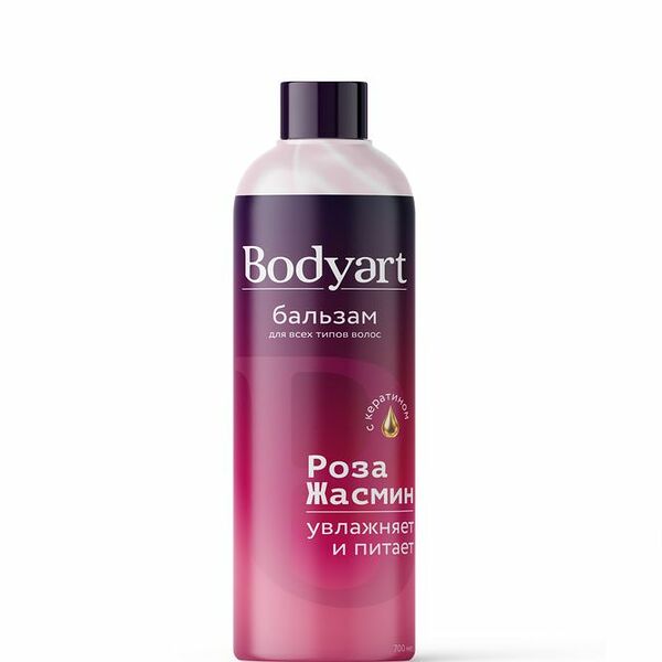 Бальзам для волос Bodyart Роза и жасмин 700 мл