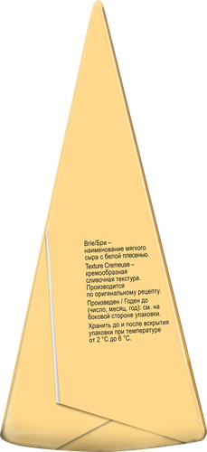 

Сыр мягкий President Бри с белой плесенью 60% 200 г