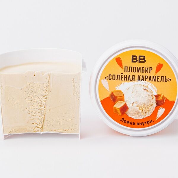 Мороженое ВкусВилл Соленая карамель 85 г