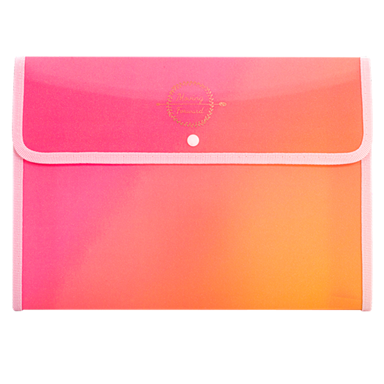 

Папка для тетрадей Colorio А4 кнопка, градиент 1 шт., цвет в асстортименте