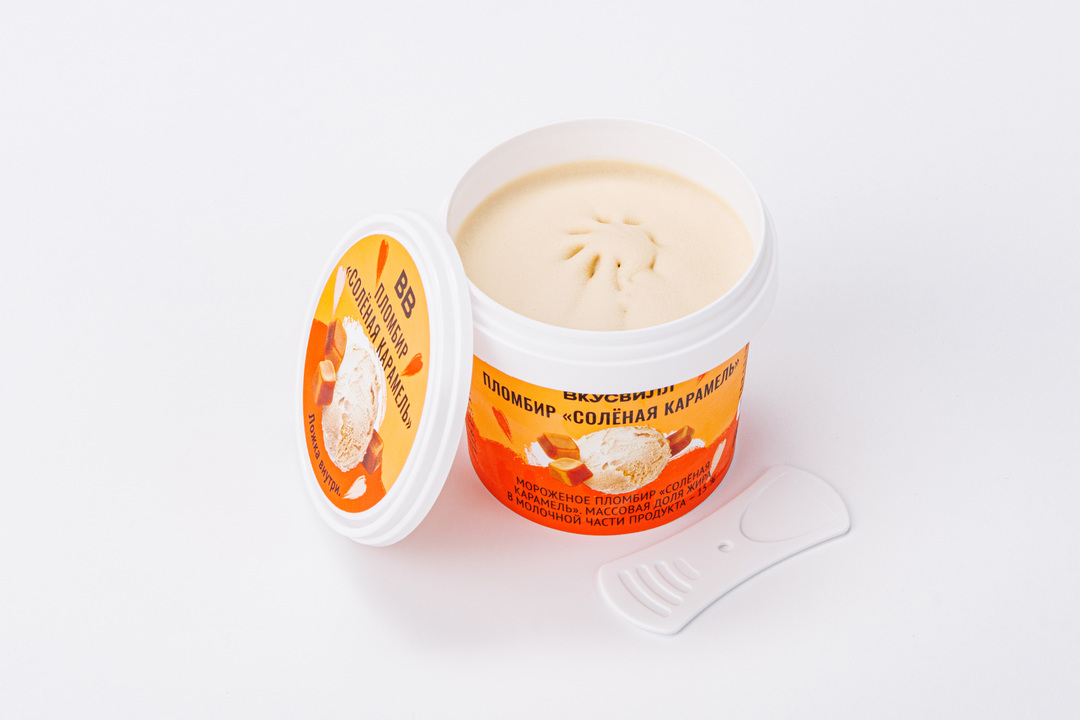 

Мороженое ВкусВилл Соленая карамель 85 г