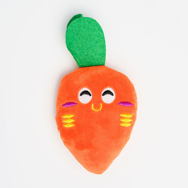 Мягкая игрушка для собак Rurri Морковка 8х4х14.5 см