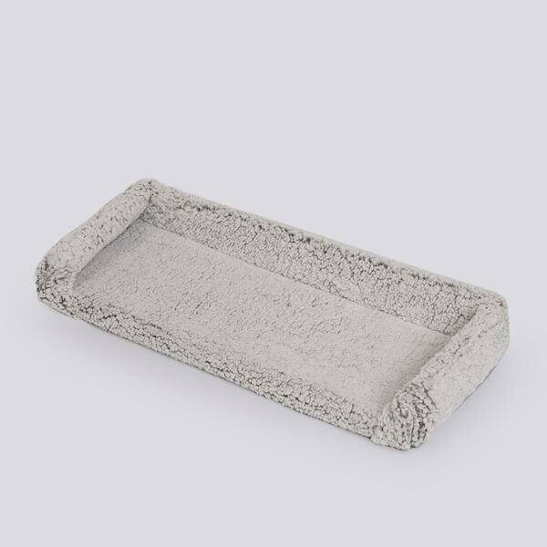 Лежак на подоконник Rurri 60х25х8 см серый