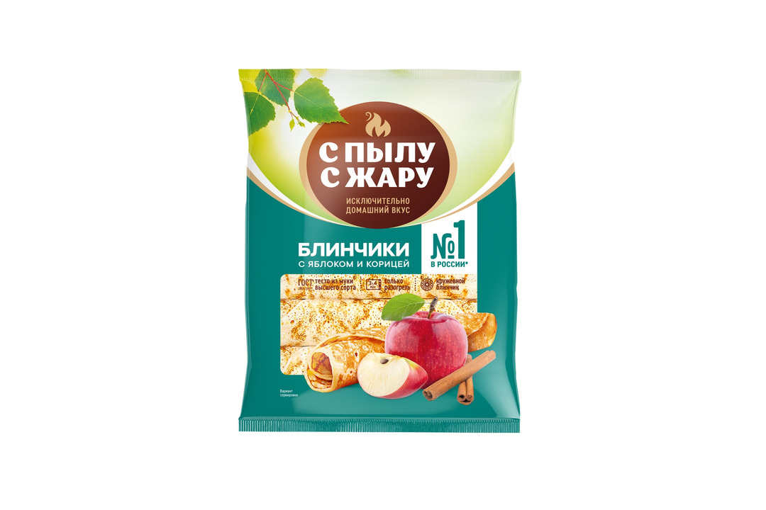 

Блинчики С пылу с жару с яблоком и корицей 300 г