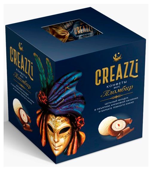 

Конфеты Creazzi пломбир с фундуком 200 г