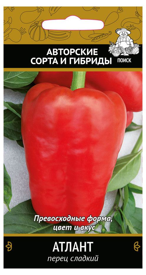 

Семена перец сладкий Атлант ТМ Поиск 0.25 г
