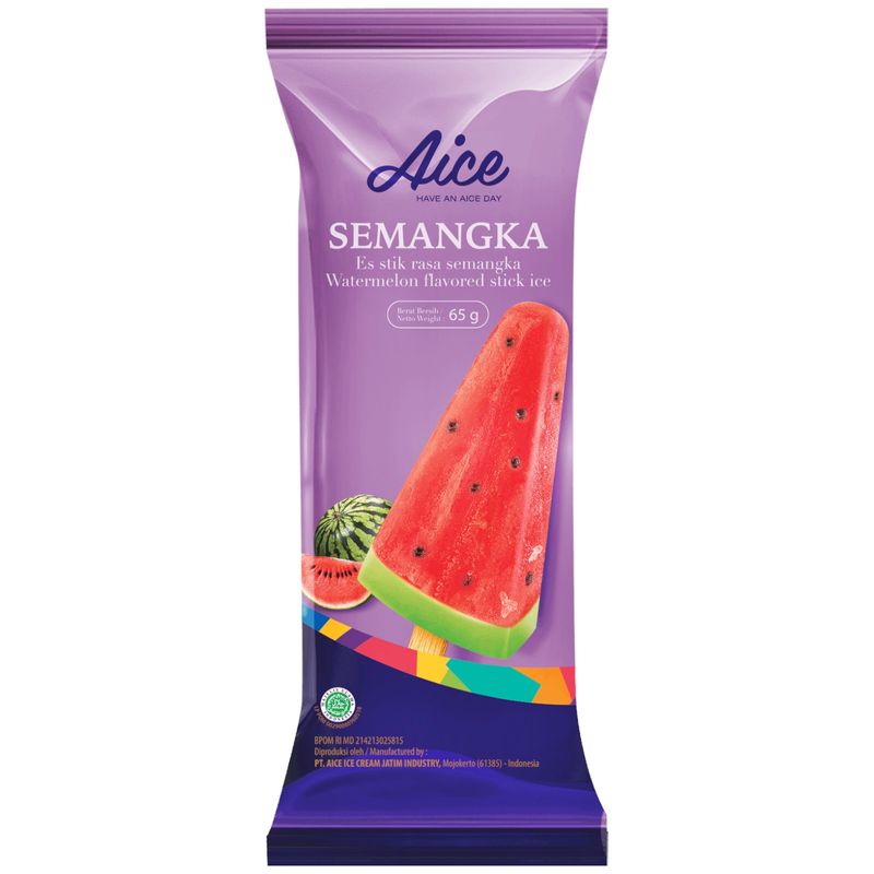 

Мороженое Aice Арбуз эскимо 65 г