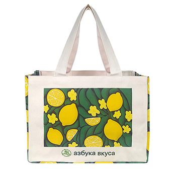

Сумка тоут Азбука Вкуса Лимоны