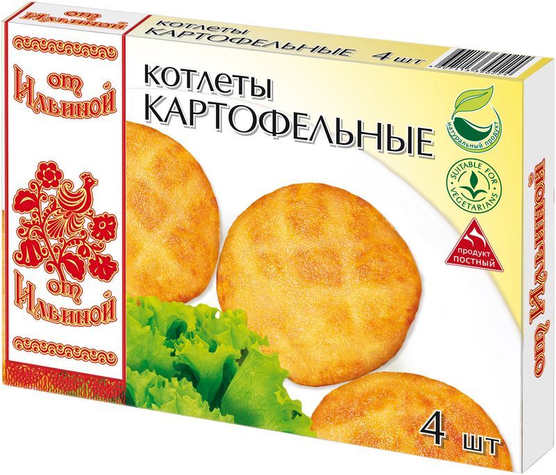 

Котлеты От Ильиной картофельные, 300 г