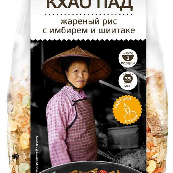 Смесь для жареного риса Yelli Кхао Пад с имбирем и шиитаке 170 г