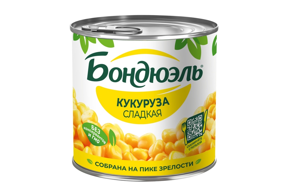 

Кукуруза Бондюэль сладкая 340 г