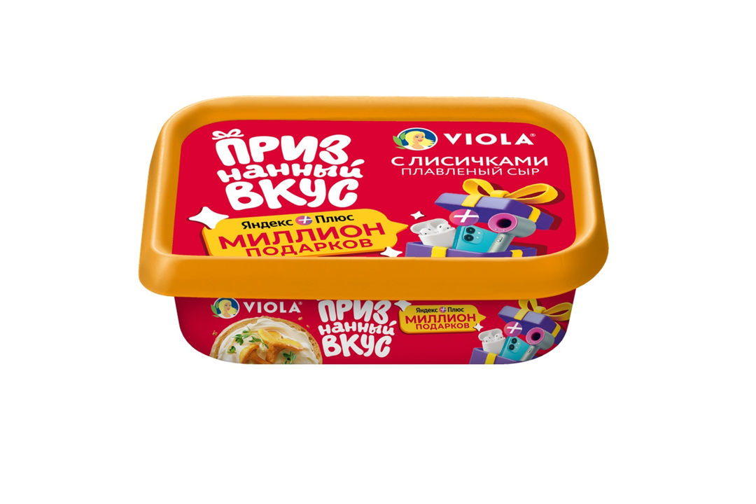 

Сыр плавленый Viola с лисичками 50% 200 г