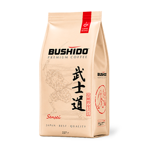 Кофе Bushido Sensei в зернах 227г д/пак