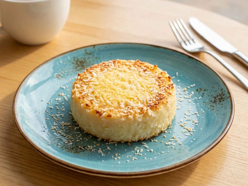 Сырник творожный с кокосовой стружкой