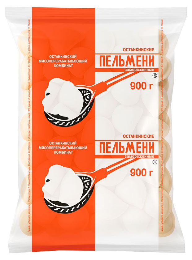 

Пельмени Останкино Традиционные 900 г