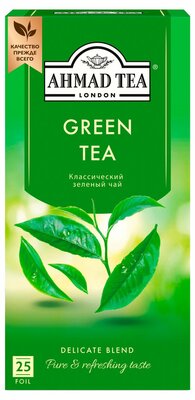 Чай зеленый Ахмад Ти (Ahmad Tea) Премиум (Premium) Классический 25 шт. x 2 г