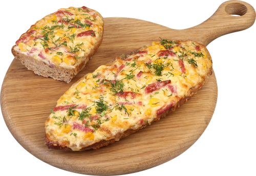 

Горбушка ЛЕНТА FRESH с кукурузой и сервелатом, весовая