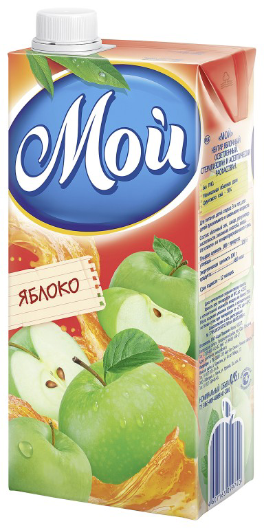 

Нектар Мой Яблоко 950 мл