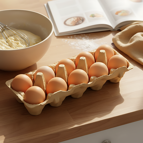 

Яйцо куриное столовое С2, 10 шт