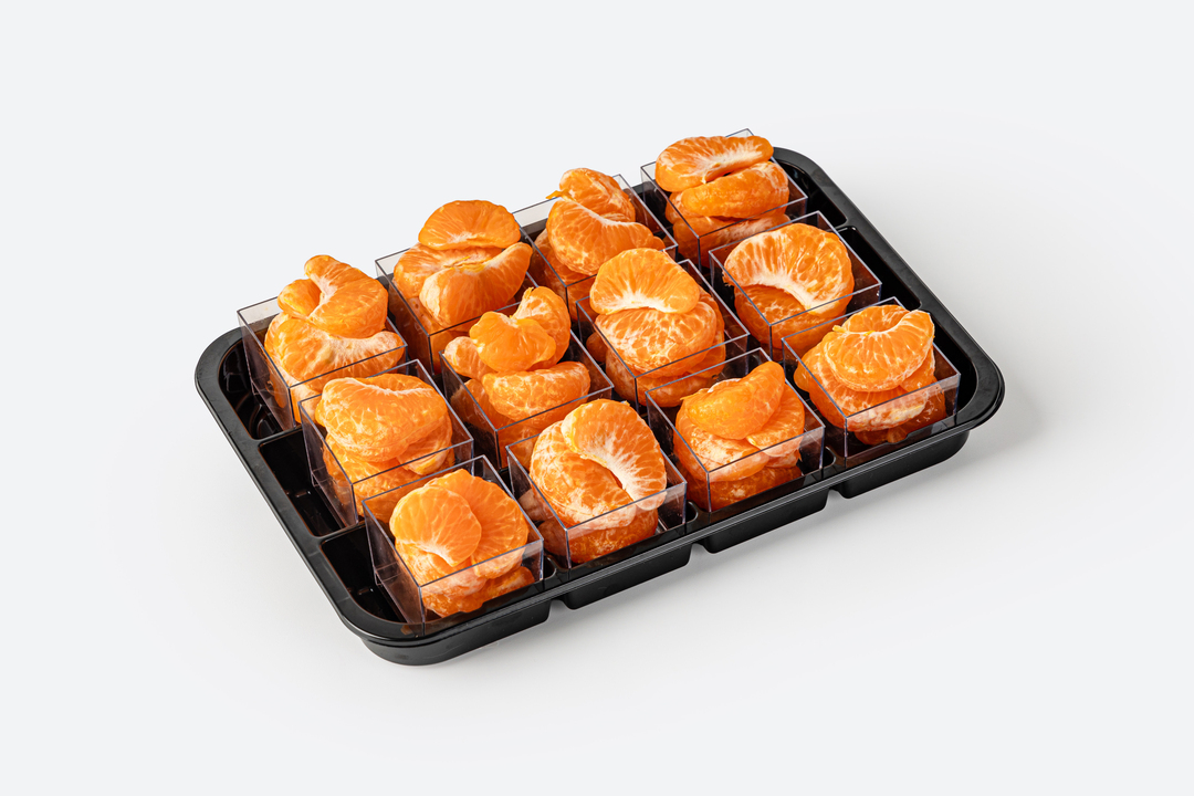 

Фруктовый сет ВкусВилл мандарин сладкий 12 контейнеров х 50 г