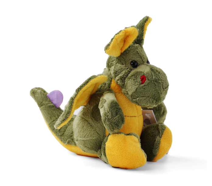 

Игрушка мягкая брелок Плюшленд Дракон зелёный