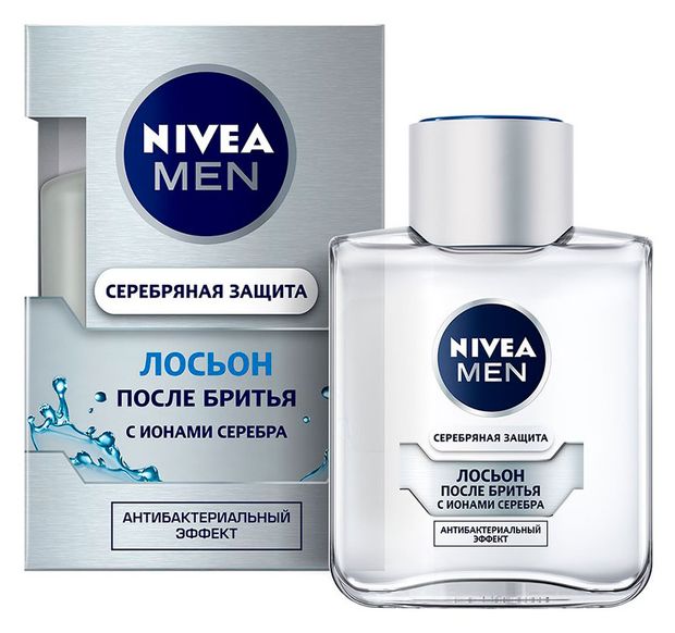 

Лосьон после бритья Nivea Men Серебряная Защита 100 мл