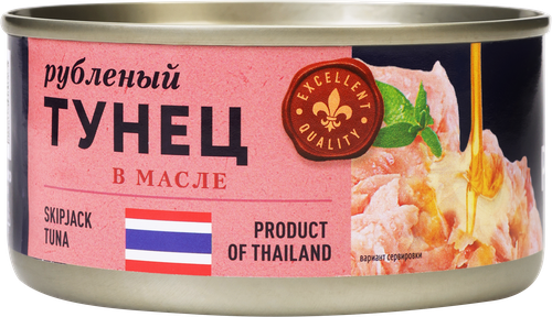 

Тунец Premium Club в масле, рубленый 185 г
