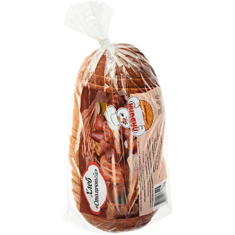 

Хлеб Хлебокомбинат Лавина Столичный ржано-пшеничный в нарезке 450 г